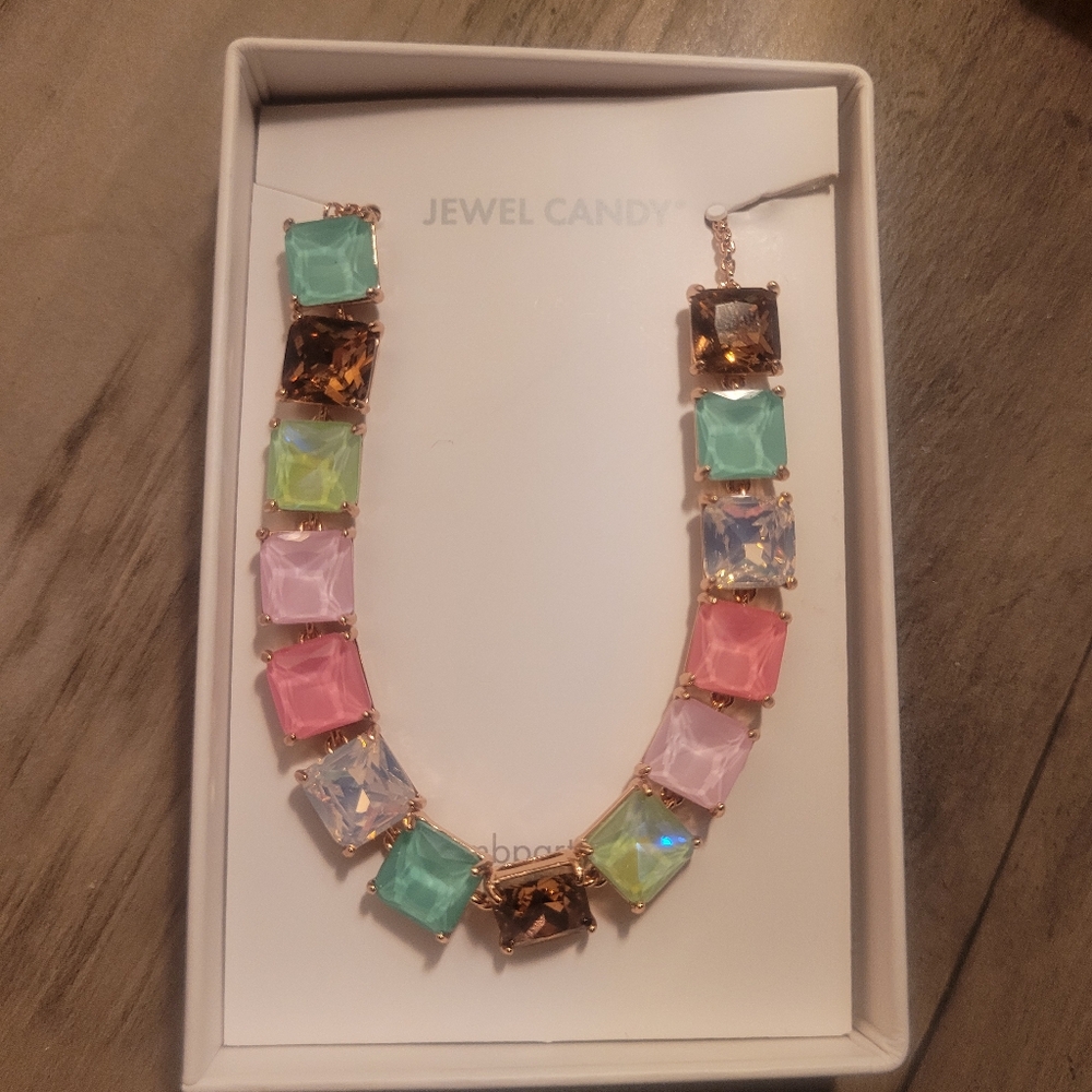 Bomb Party Jewel Candy The Valentina Peach Honeydew Rose Gold Bracelet